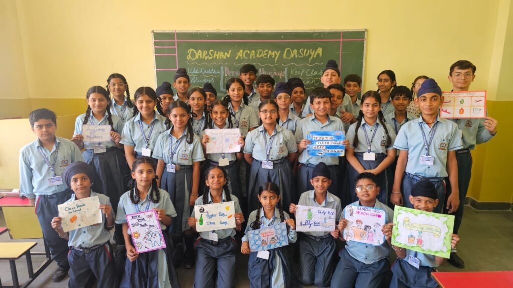 Personal Hygiene Poster Making Activity